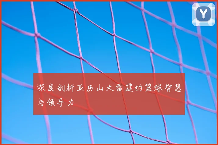 深度剖析亚历山大雷霆的篮球智慧与领导力